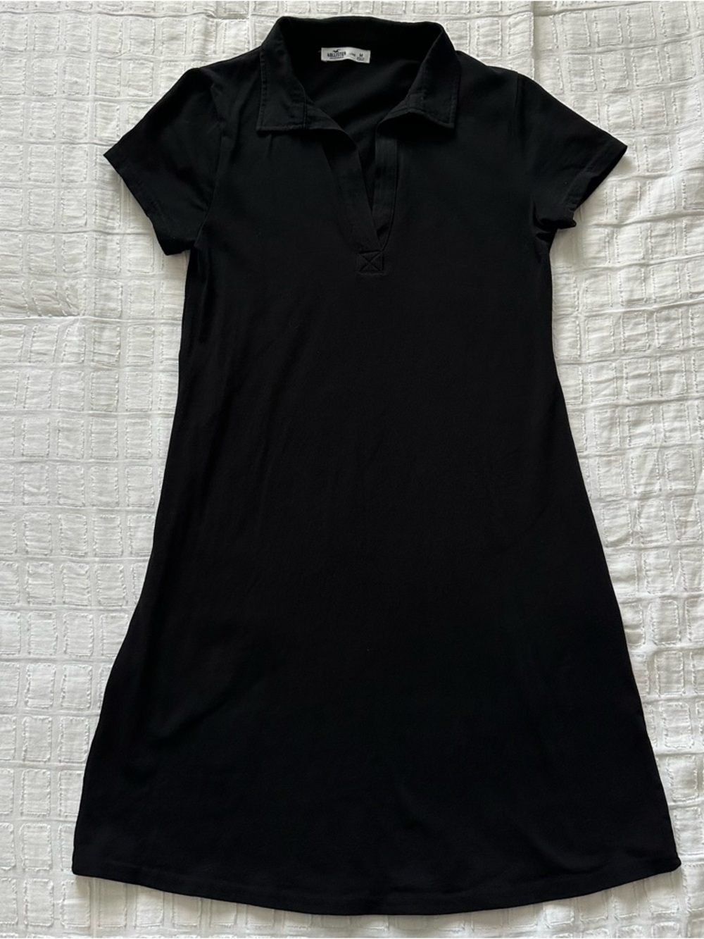Hollister Black Polo Dress